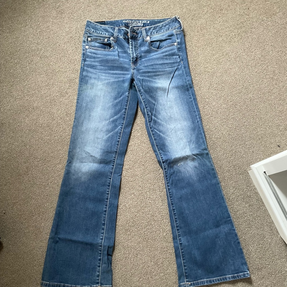 American Eagle Outfitters Blue Flare Jeans